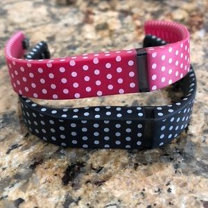 Fitbit Flex set of polka dot arm bands